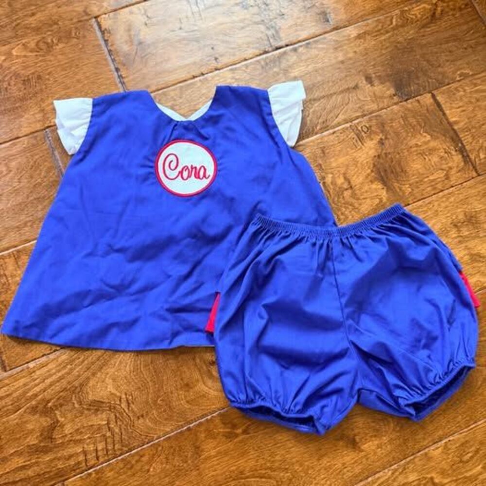 The Beaufort Bonnet Company Cora Personalized Outfit 18-24 Months